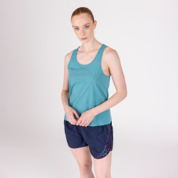 Canotta in cotone React Shires Aubrion Bruma Blu
