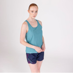 Canotta in cotone React Shires Aubrion Bruma Blu