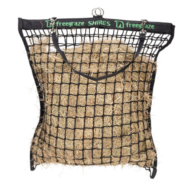 Rete per fieno Deluxe Shires FreeGraze Nero