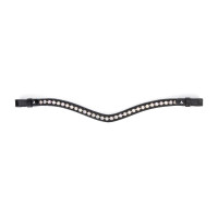 Fronte in strass iridescenti Shires Velociti Gara Nero