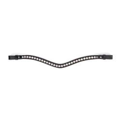 Fronte in strass iridescenti Shires Velociti Gara Nero