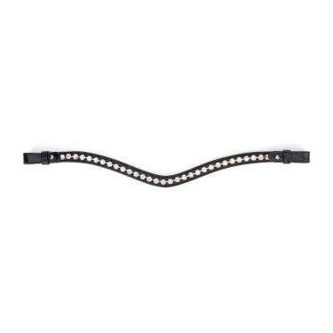 Fronte in strass iridescenti Shires Velociti Gara Nero