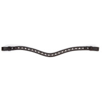 Fronziera nera con strass Shires Velociti Gara Marrone