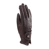 Guanti da equitazione Estade Shires Aubrion Marrone