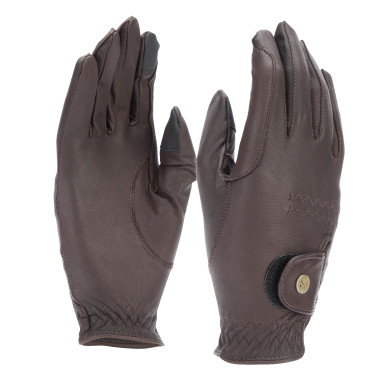 Guanti da equitazione Estade Shires Aubrion Marrone Guanti da equitazione Estade Shires Aubrion Marrone