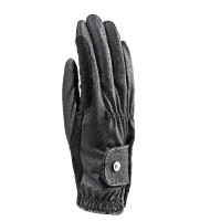 Guanti da equitazione Stadium Shires Aubrion Nero