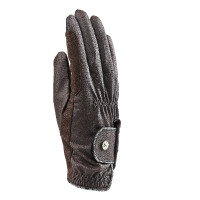 Guanti da equitazione Stadium Shires Aubrion Nero