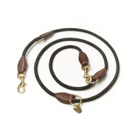 Guinzaglio da addestramento in corda sottile Shires Digby & Fox Nero