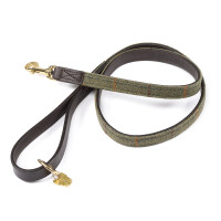 Guinzaglio per cane in tweed Shires Digby & Fox Quadretti rosso / giallo / blu Motivi