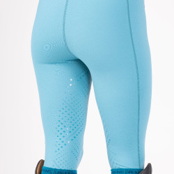 Leggings da equitazione React Non-Stop Shires Aubrion Bruma Blu
