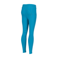 Leggings da equitazione React Rhythm giovane cavaliere Shires Aubrion Martin pescatore Blu