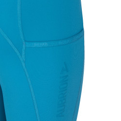 Leggings da equitazione React Rhythm giovane cavaliere Shires Aubrion Martin pescatore Blu