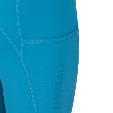 Leggings da equitazione React Rhythm giovane cavaliere Shires Aubrion Martin pescatore Blu