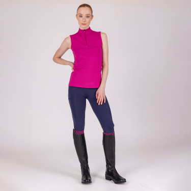 Leggings da equitazione React Sculpt Shires Aubrion Mezzanotte Blu