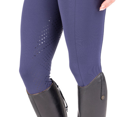 Leggings da equitazione React Sculpt Shires Aubrion Mezzanotte Blu