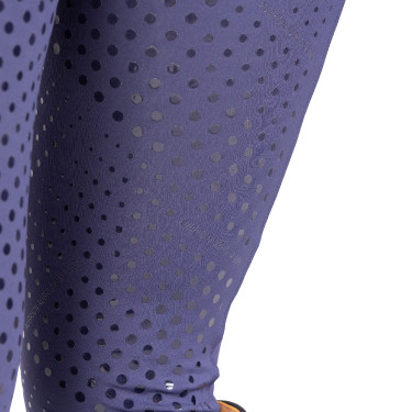 Leggings da equitazione React Sculpt Shires Aubrion Mezzanotte Blu