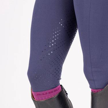 Leggings da equitazione React Sculpt Shires Aubrion Mezzanotte Blu