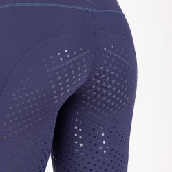 Leggings da equitazione React Sculpt Shires Aubrion Mezzanotte Blu