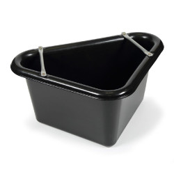 Mangiatoia angolare Shires Ezi-Kit Nero