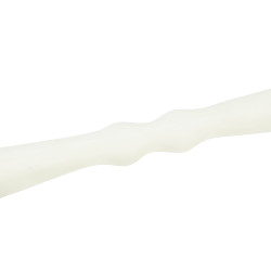 Filet a mandorla con cannone ricurvo EquiKind Softie Shires Acciaio Argento