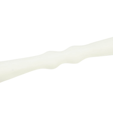 Filet a mandorla con cannone ricurvo EquiKind Softie Shires Acciaio Argento