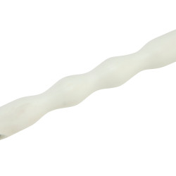Filet ad anelli liberi con cannoni curvi EquiKind Softie Shires Acciaio Argento