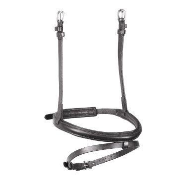 Cavesçon francese rialzato imbottito Shires Velociti Rapida Nero