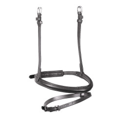 Cavesçon francese rialzato imbottito Shires Velociti Rapida Nero