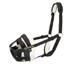 Museruola da pascolo AirFlow Shires FreeGraze Nero