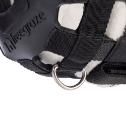 Museruola da pascolo rimovibile AirFlow Deluxe nera Shires FreeGraze Nero