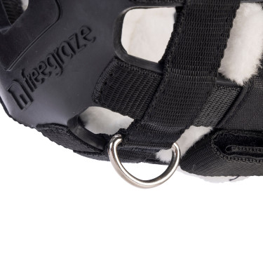 Museruola da pascolo rimovibile AirFlow Deluxe nera Shires FreeGraze Nero