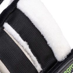 Museruola da pascolo rimovibile AirFlow Deluxe nera Shires FreeGraze Nero