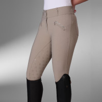Pantaloni da equitazione Optima LX Shires Aubrion Beige