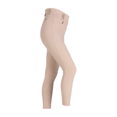 Pantaloni da equitazione Optima Pro Shires Aubrion Beige