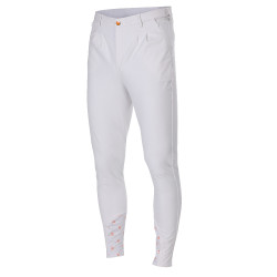 Pantaloni da equitazione da uomo Walton Shires Aubrion Bianco