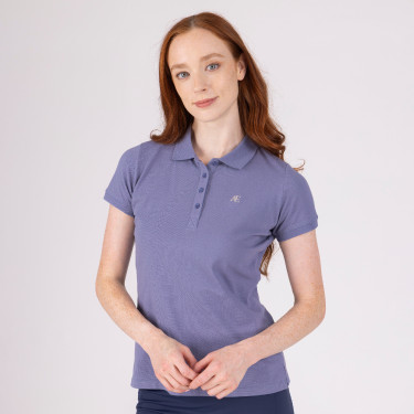 Polo a maniche corte Equestrian Shires Aubrion Temporale Blu Polo a maniche corte Equestrian Shires Aubrion Temporale Blu