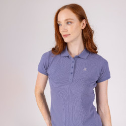 Polo a maniche corte Equestrian Shires Aubrion Temporale Blu Polo a maniche corte Equestrian Shires Aubrion Temporale Blu