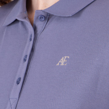 Polo a maniche corte Equestrian Shires Aubrion Temporale Blu Polo a maniche corte Equestrian Shires Aubrion Temporale Blu