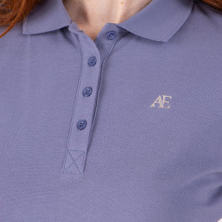 Polo a maniche corte Equestrian Shires Aubrion Temporale Blu Polo a maniche corte Equestrian Shires Aubrion Temporale Blu