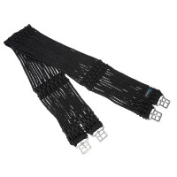 Cintura intrecciata Shires Arma Nero