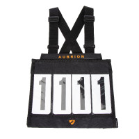 Set di pettorali Shires Aubrion Nero