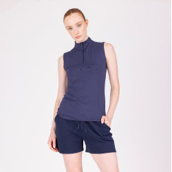 Shorts in felpa React Shires Aubrion Mezzanotte Blu