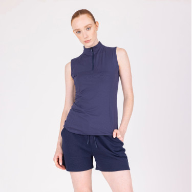 Shorts in felpa React Shires Aubrion Mezzanotte Blu