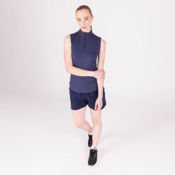 Shorts in felpa React Shires Aubrion Mezzanotte Blu