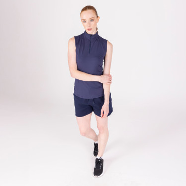 Shorts in felpa React Shires Aubrion Mezzanotte Blu