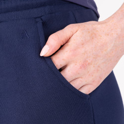 Shorts in felpa React Shires Aubrion Mezzanotte Blu
