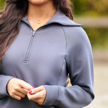 Maglione Imperial Riding Katy da donna Grigio