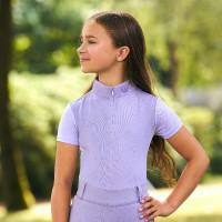 T-shirt a maniche corte Imperial Riding Jamy mesh bambino Glicina Viola