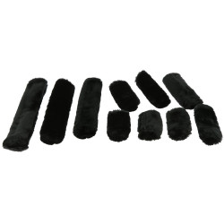 Set per cavezza Equithème Teddy Nero Set per cavezza Equithème Teddy Nero