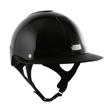 Casco Antares Precision Premium visiera Eclipse Nero / nero / cromo / nero